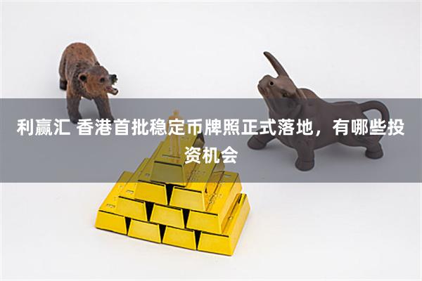 利赢汇 香港首批稳定币牌照正式落地，有哪些投资机会