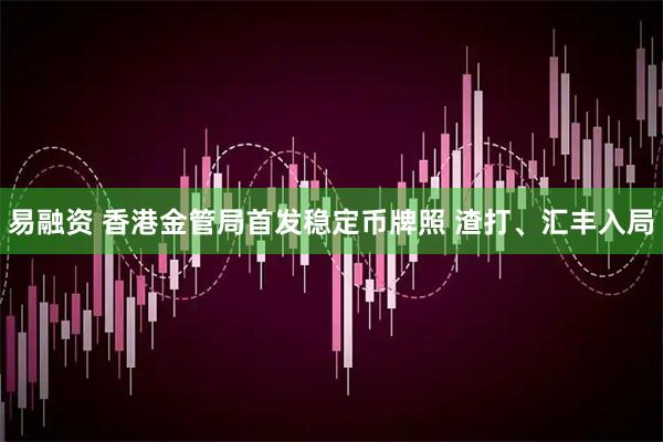 易融资 香港金管局首发稳定币牌照 渣打、汇丰入局