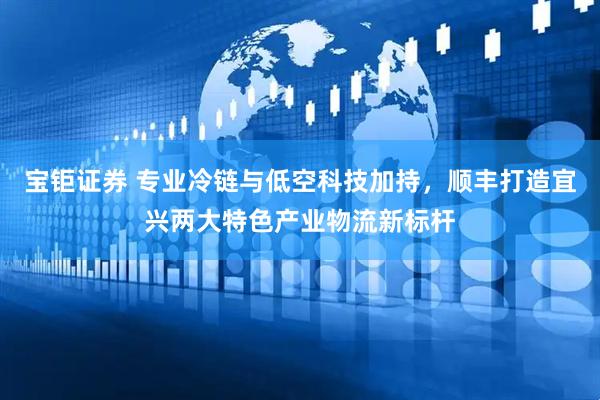 宝钜证券 专业冷链与低空科技加持，顺丰打造宜兴两大特色产业物流新标杆